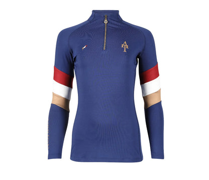 Shires Aubrion Team Long Sleeve Base Layer - Young Rider