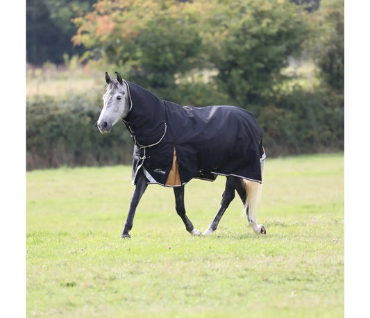 Shires Highlander Plus 200 Combo Turnout Rug Black