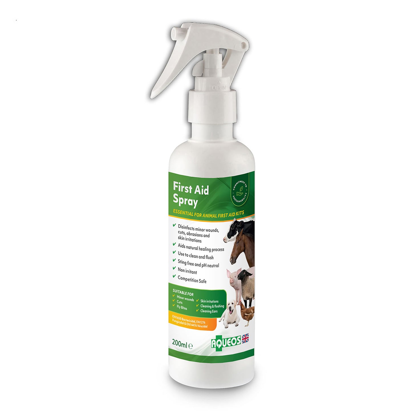 Aqueos First Aid Spray 200ml