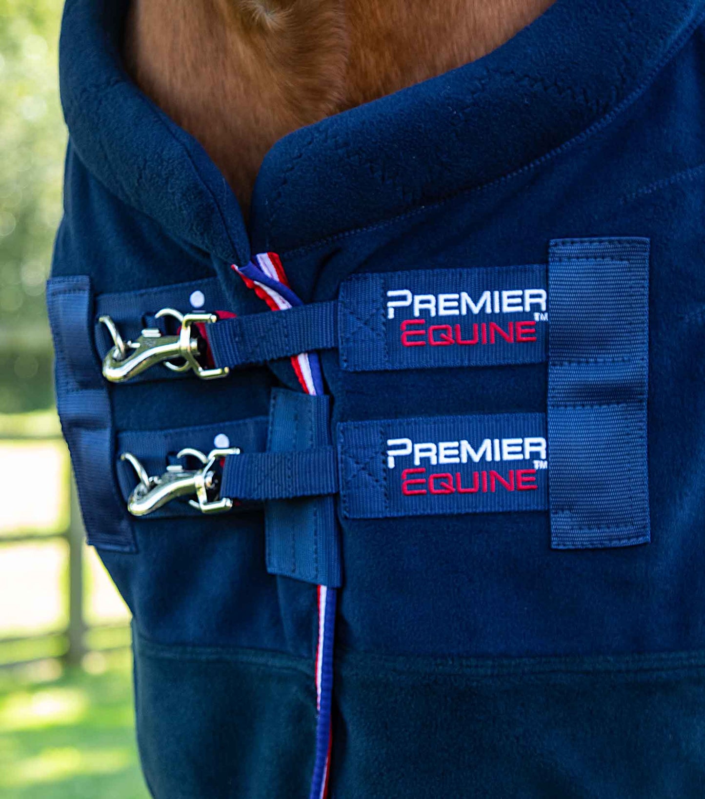 Premier Equine Buster Fleece Cooler Rug - Vecto Edition Navy