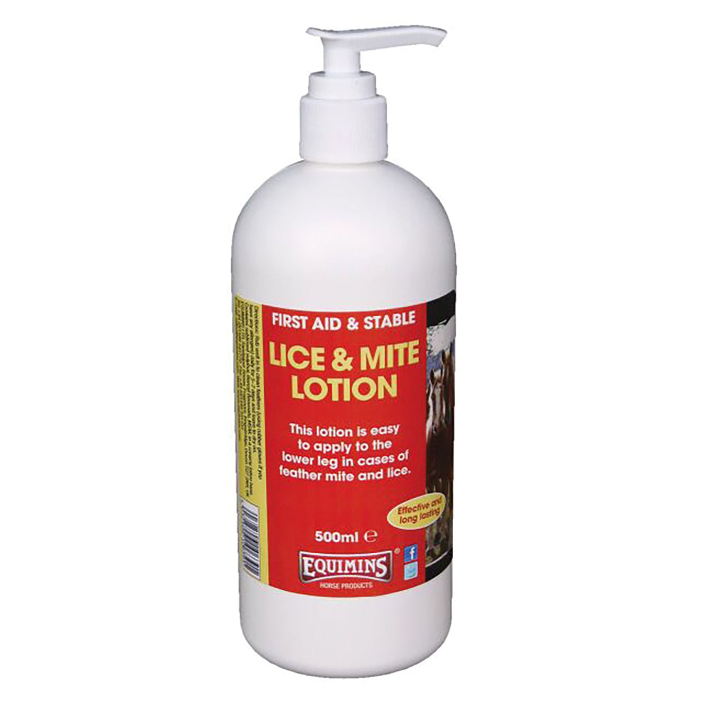 Equimins Lice & Mite Lotion 500ml