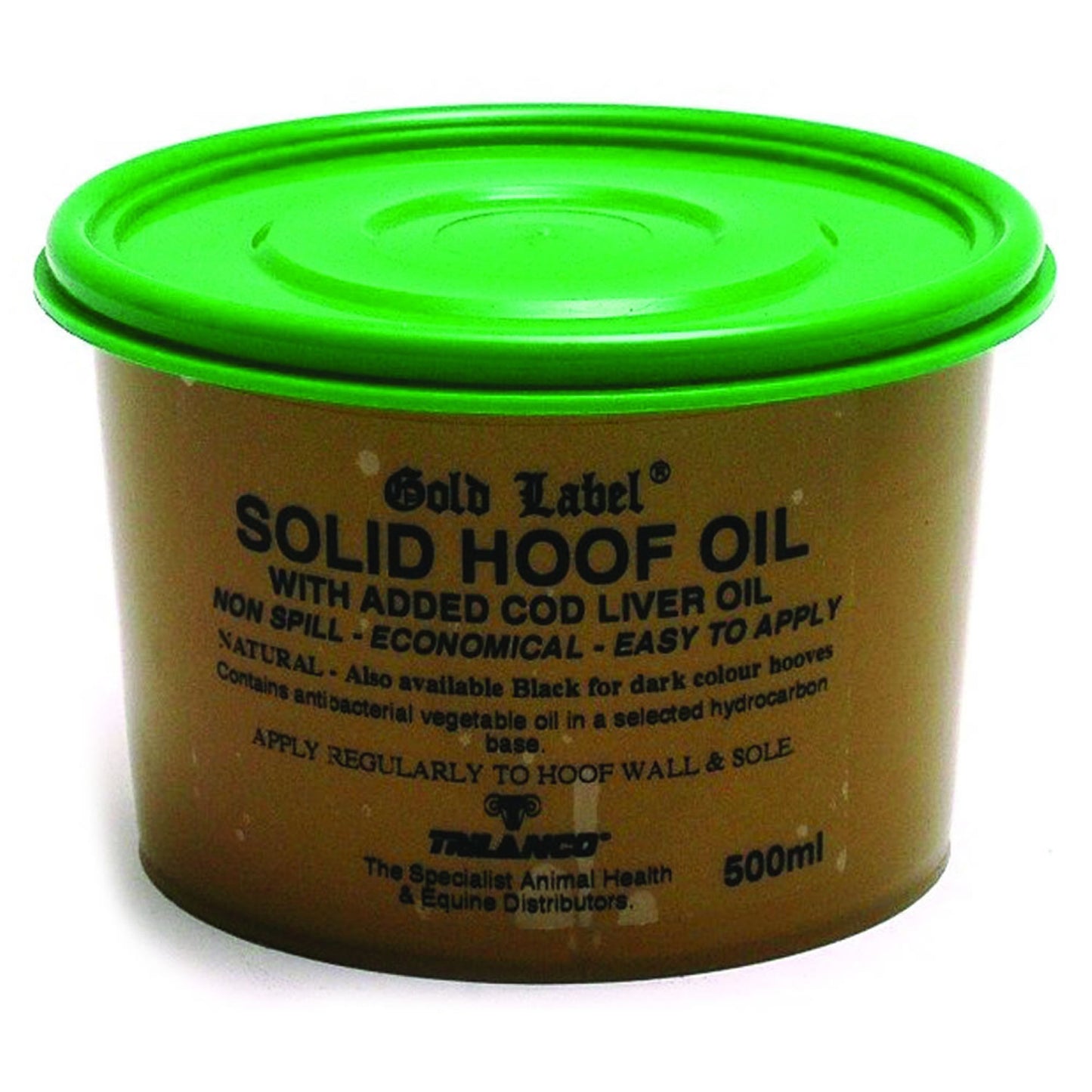 Gold Label Solid Hoof Oil Natural