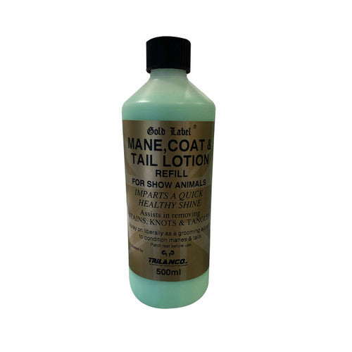 Gold Label Mane Tail & Coat Lotion 500ml