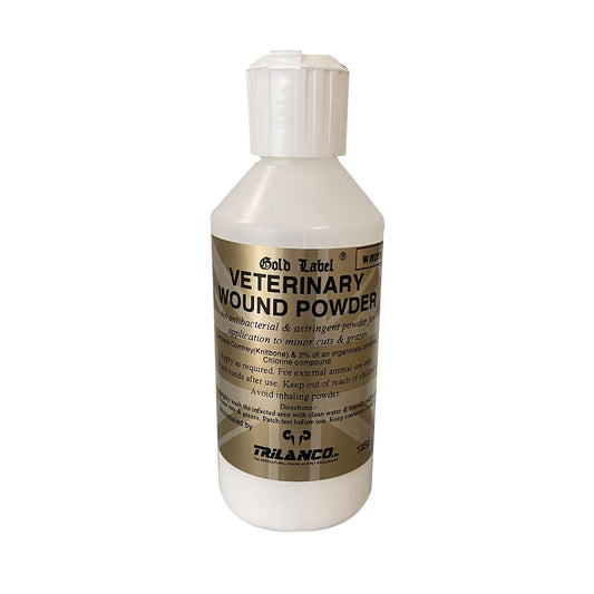 Gold Label Veterinary Wound Powder White 125g