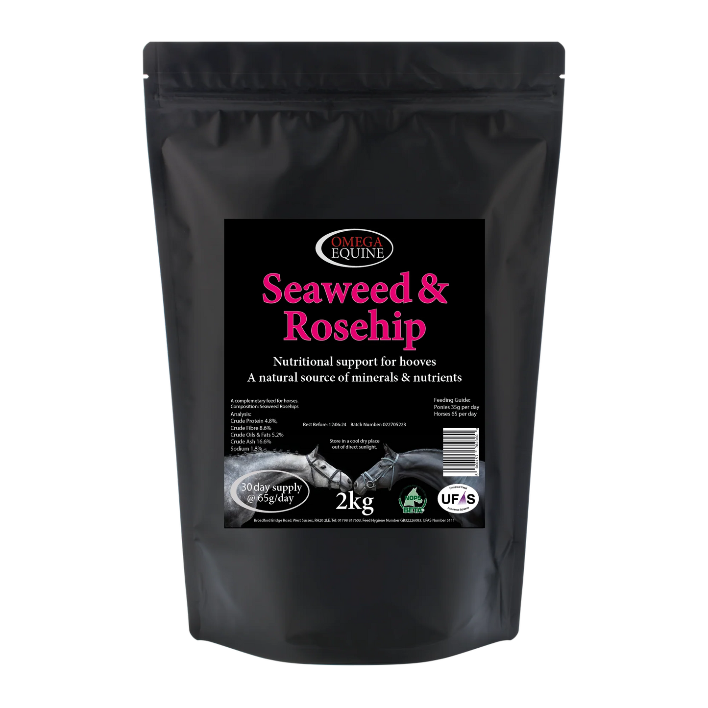 Omega Equine Seaweed & Rosehips 2kg