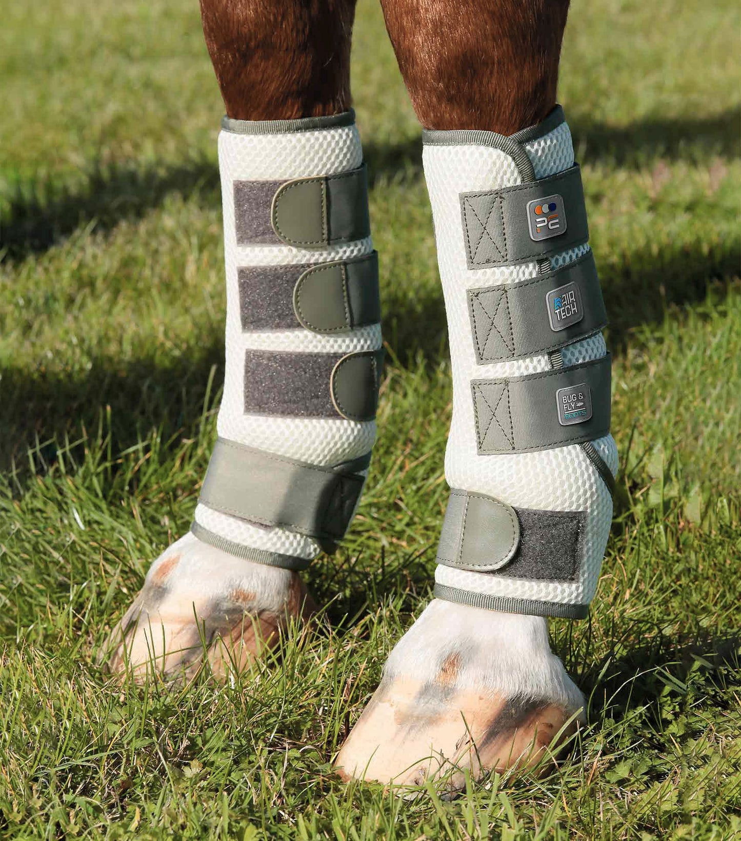 Premier Equine Pro-Tech Bug & Fly Boots White