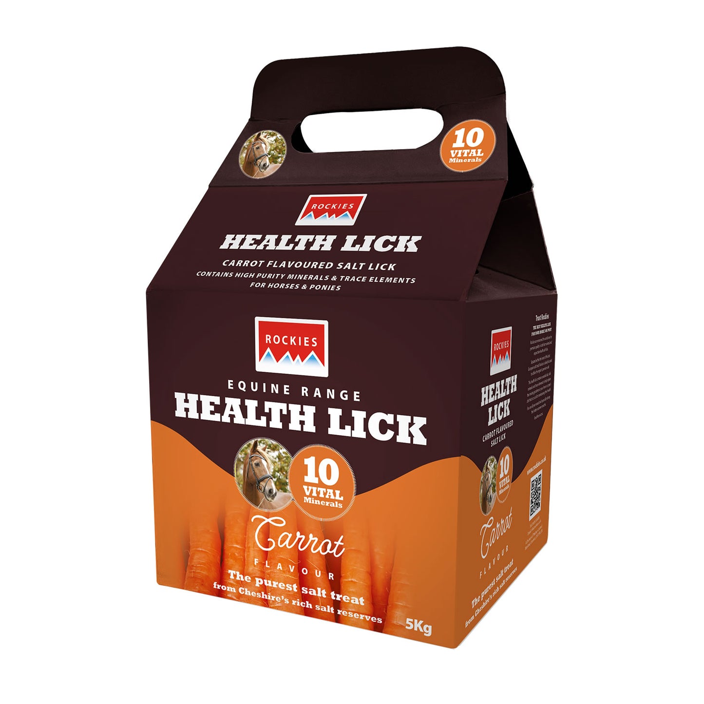 Rockies Health Lick Carrot 5kg