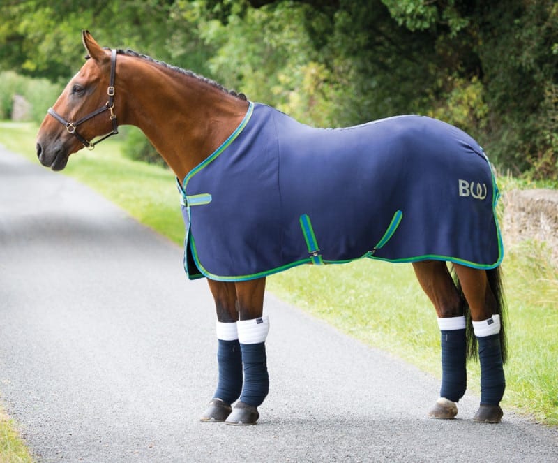 Bridleway Ultimate Universal Sheet Navy/Green/Blue