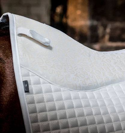 Horseware Tech Comfort Dressage Pad White Cob / Horse