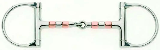 Lorina Copper Roller D Ring Snaffle