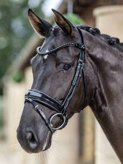 LeMieux Kudos Patent Dressage Bridle Black