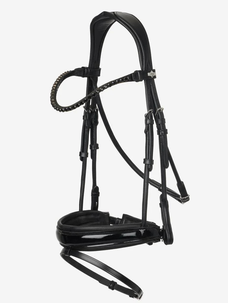 LeMieux Kudos Patent Dressage Bridle Black