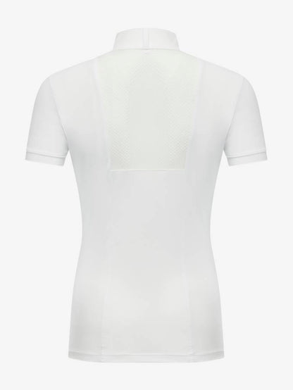 LeMieux Camille Short Sleeve Show Shirt White