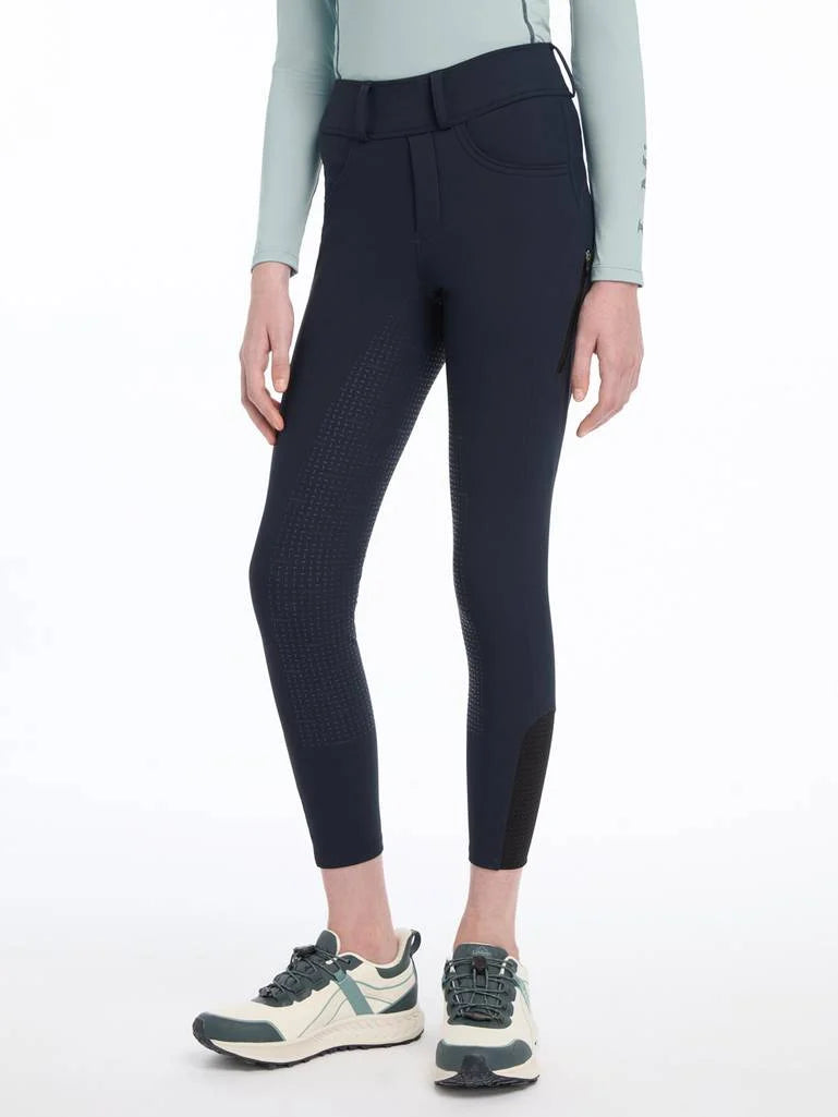 LeMieux Young Rider Ella Winter Breggings Navy