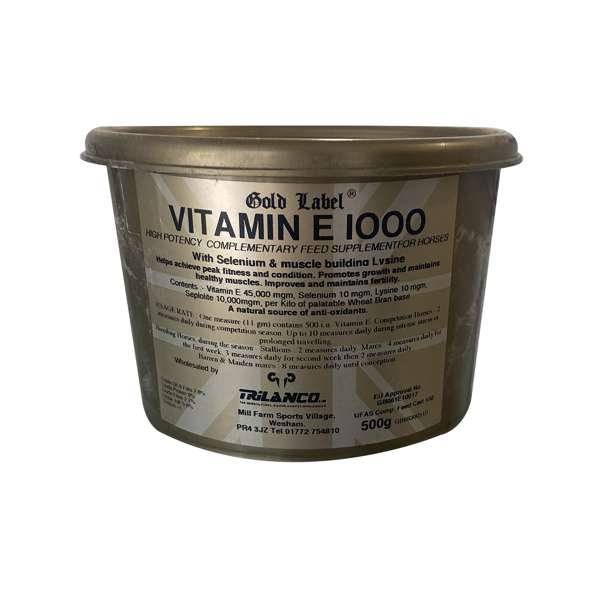 Gold Label Vitamin E 1000