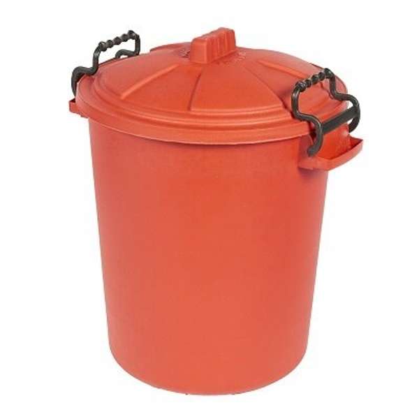 Heavy Duty Dustbin & Lid Metal Clip