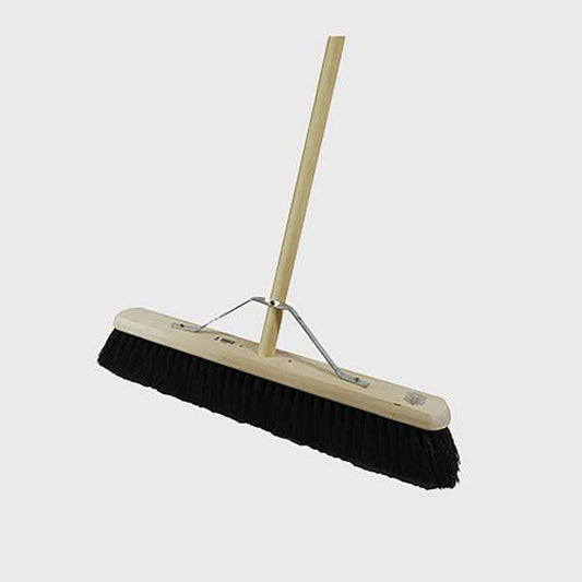 Hillbrush Platform Broom Gumati Fibre with Handle 610mm