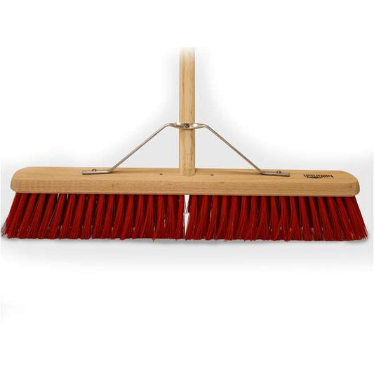 Hillbrush Industrial Medium Platform Broom PVC with Handle