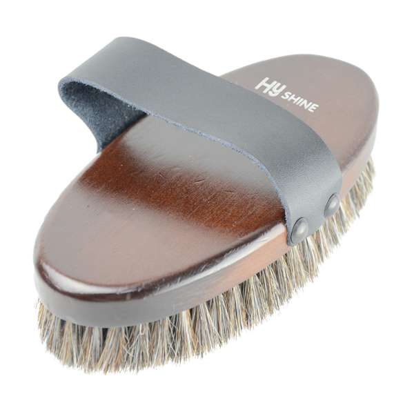 Hyshine Deluxe Horse Hair Wooden Body Brush