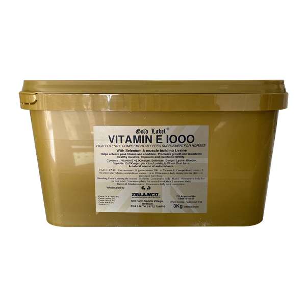 Gold Label Vitamin E 1000