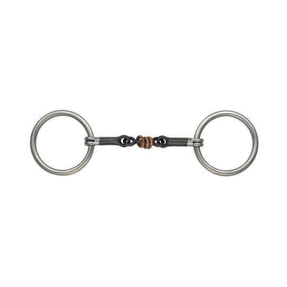 Shires Copper Lozenge Sweet Iron Snaffle