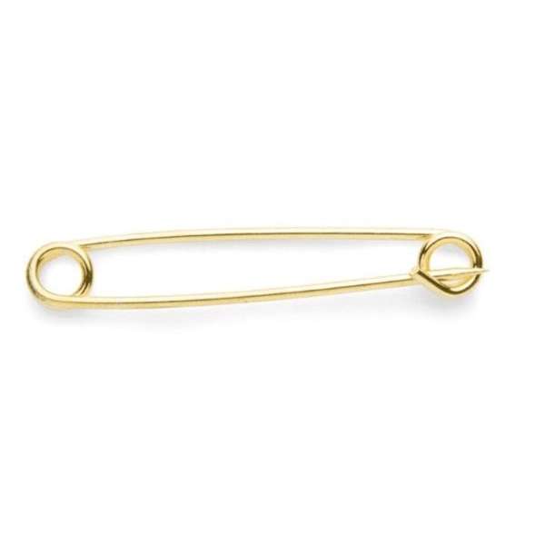 Shires Plain Plated Stock Pin Gold